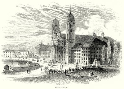 Einsiedeln (grabado) de English School