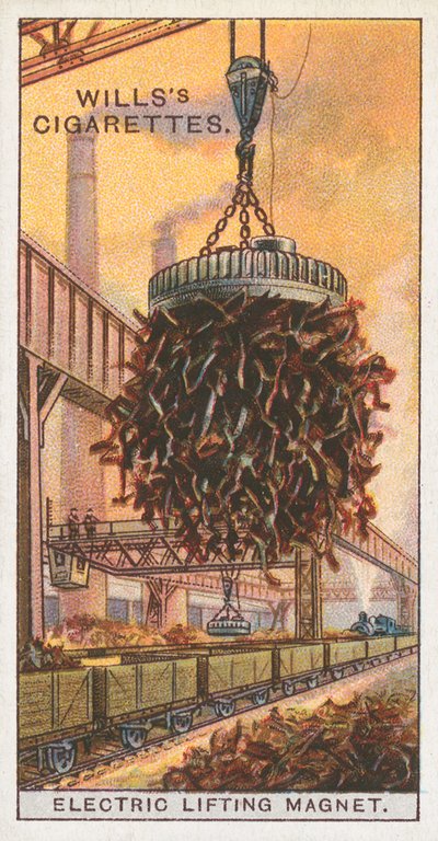 Imán de elevación eléctrica de English School
