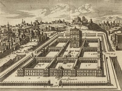 Elevación del Templo de Jerusalén construido por Herodes de English School