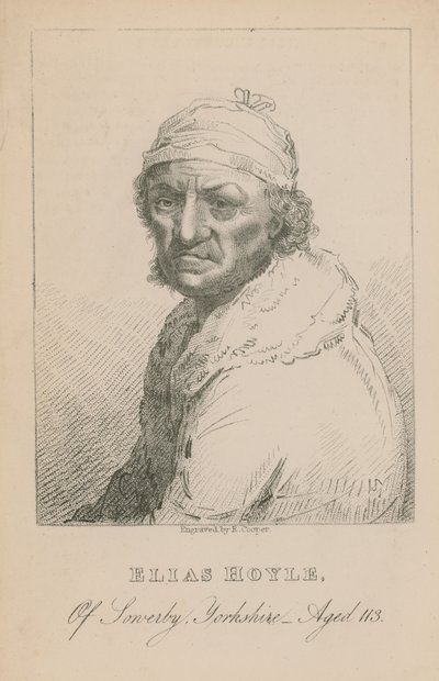 Elias Hoyle, de Sowerby, Yorkshire, de 113 años de English School