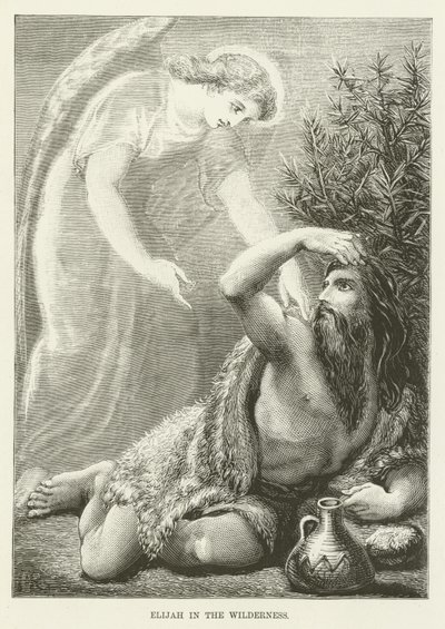 Elías en el desierto de English School