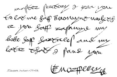 Elizabeth, Duquesa de Norfolk de English School
