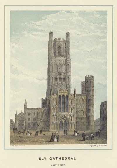 Catedral de Ely, fachada oeste de English School