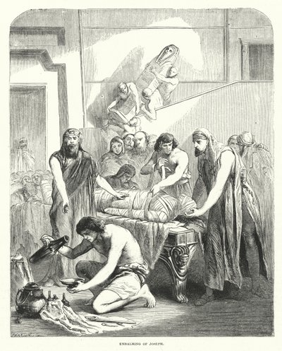 El embalsamamiento de José de English School