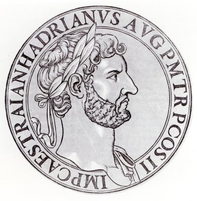Emperador Adriano (76-138) de English School