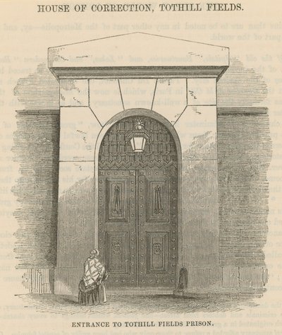 Entrada a la Prisión de Tothill Fields de English School