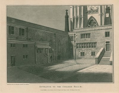 Entrada al Salón del Colegio de English School