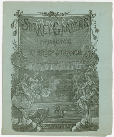 Entrada a los Jardines Reales de Surrey, Walworth, Surrey de English School