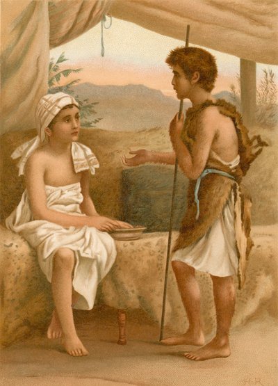 Esaú vendiendo su primogenitura de English School