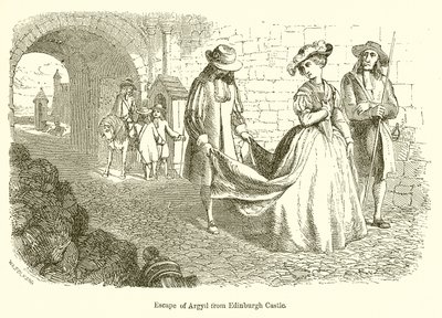Escape de Argyll del Castillo de Edimburgo de English School