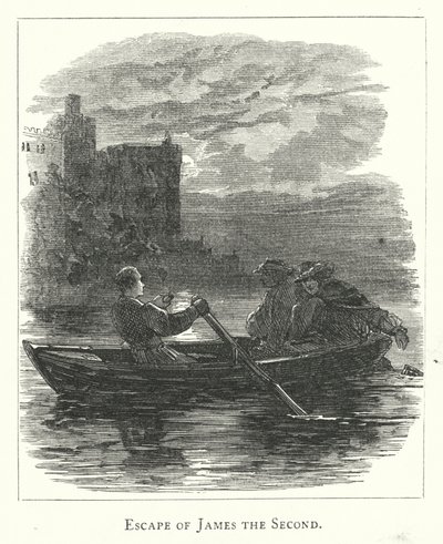 Escape de Jacobo II de English School