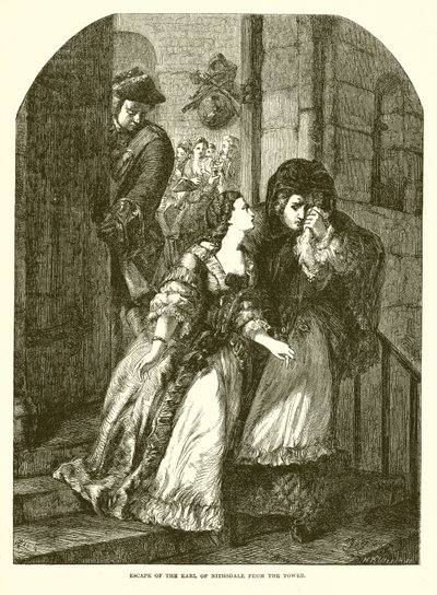 Escape del Conde de Nithsdale de la Torre de English School