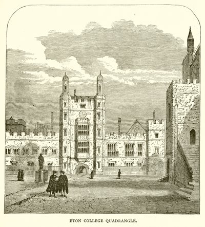 Patio del Colegio Eton de English School