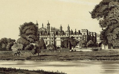 Eton College desde el río de English School