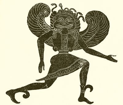 Gorgona etrusca (Museo Campana) de English School