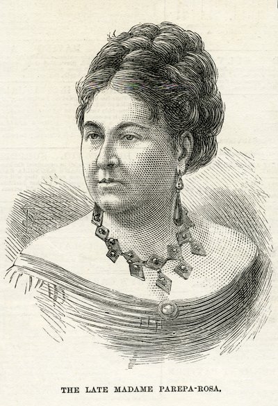 Euphrosyne Parepa-Rosa, Ilustración para The Graphic, 7 de febrero de 1874 de English School