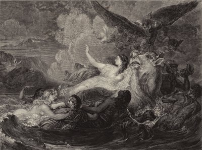 Europa (grabado) de English School