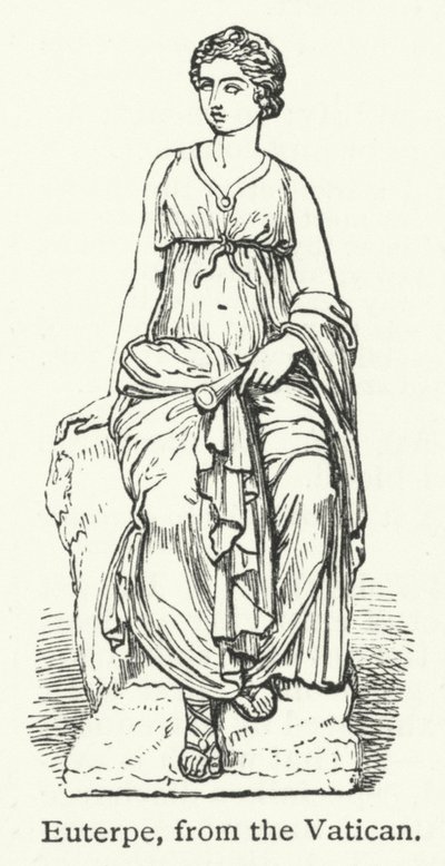 Euterpe (grabado) de English School