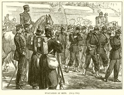 Evacuación de Metz de English School