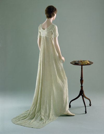 Vestido de noche, 1800 de English School