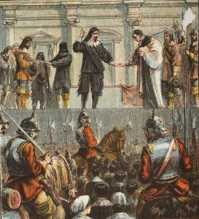 Ejecución de Carlos I de English School