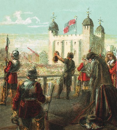 Ejecución de Lord Strafford de English School