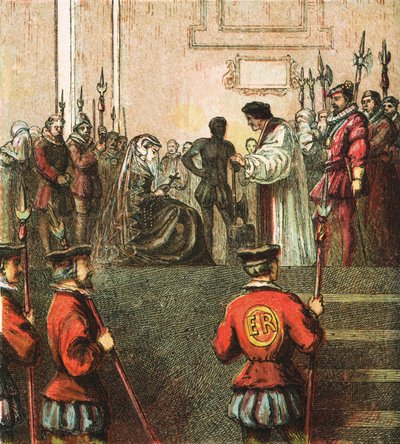 Ejecución de María, Reina de Escocia de English School
