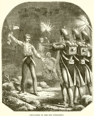 Ejecución del Duque de Enghien de English School