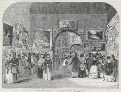 Exposición de pinturas en la Institución Británica de English School