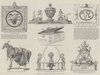 Exposición de los Regalos del Jubileo de la Reina en el Palacio de St James de English School