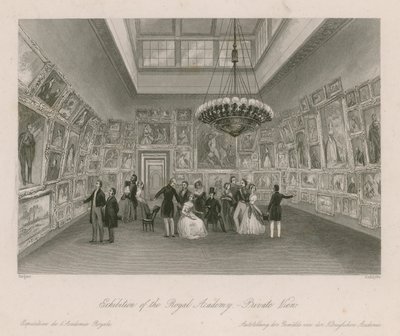 Exposición de la Real Academia - vista privada de English School