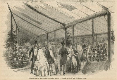 Exposición de la Sociedad Real de Botánica de English School