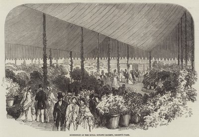 Exposición de la Real Sociedad Botánica, Regent