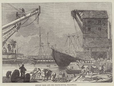 Muelle de Exportación y Antigua Casa de Bloques, Blackwall de English School