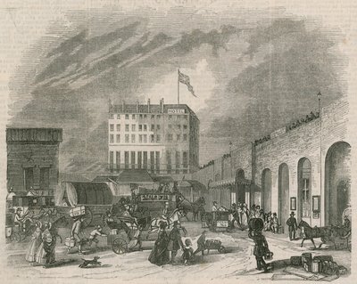 Exterior de la terminal del Ferrocarril del Great Western de English School