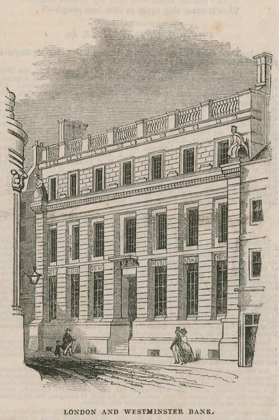 Exterior del Banco de Londres y Westminster de English School