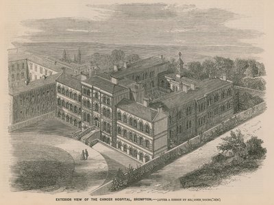 Vista exterior del Hospital del Cáncer, Brompton de English School