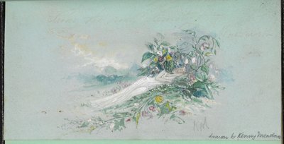 F.7: Una mujer entre flores, de un 