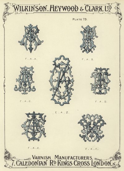 FAA, FAB, FAC, EAZ, FAD, FAE, FAF de English School