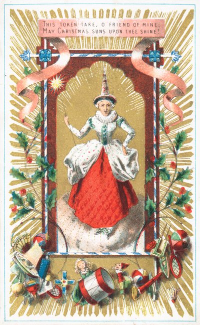 Hada Madrina, Tarjeta de Navidad de English School