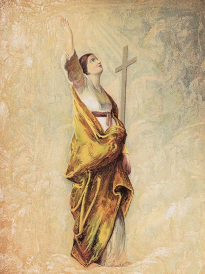 Faith (litografia en color) de English School