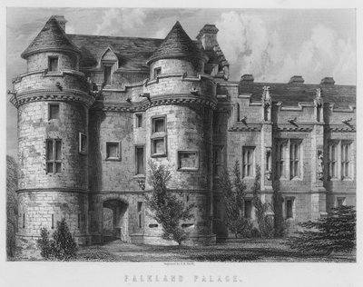 Palacio de Falkland (grabado) de English School