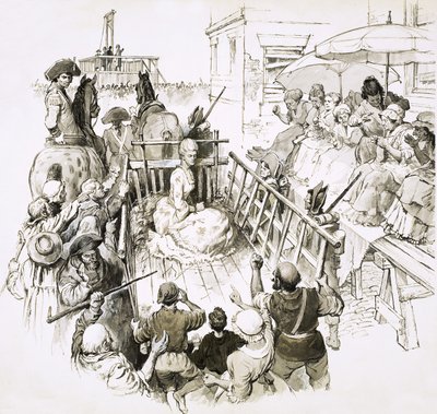 Prisioneros famosos: María Antonieta camino a la guillotina de English School
