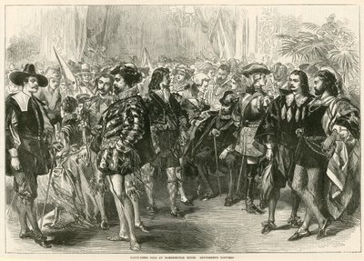 Baile de disfraces en Marlborough House - Trajes de caballeros de English School
