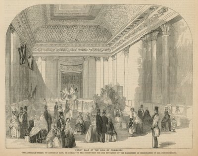 Venta de fantasía en el Salón de Comercio de English School