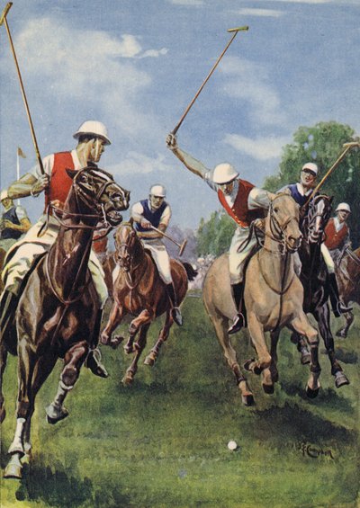 Rápido y furioso (litografía en color) de English School