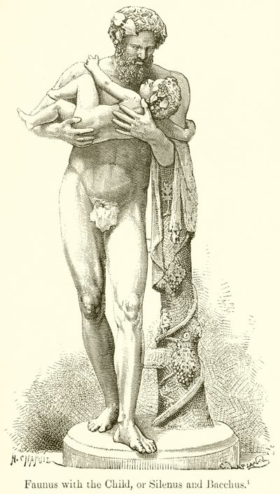 Fauno con el Niño, o Sileno y Baco de English School