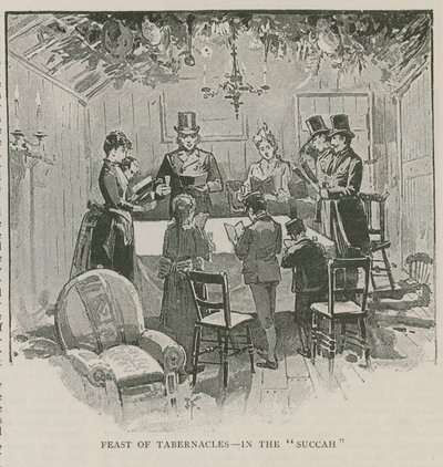 Fiesta de los Tabernáculos - en la Sucá de English School