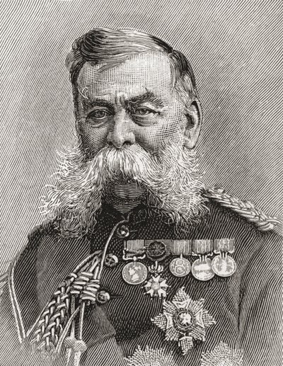 Mariscal de Campo Sir John Linthorn Arabin Simmons de English School