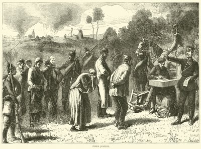 Justicia de campo, septiembre 1870 de English School